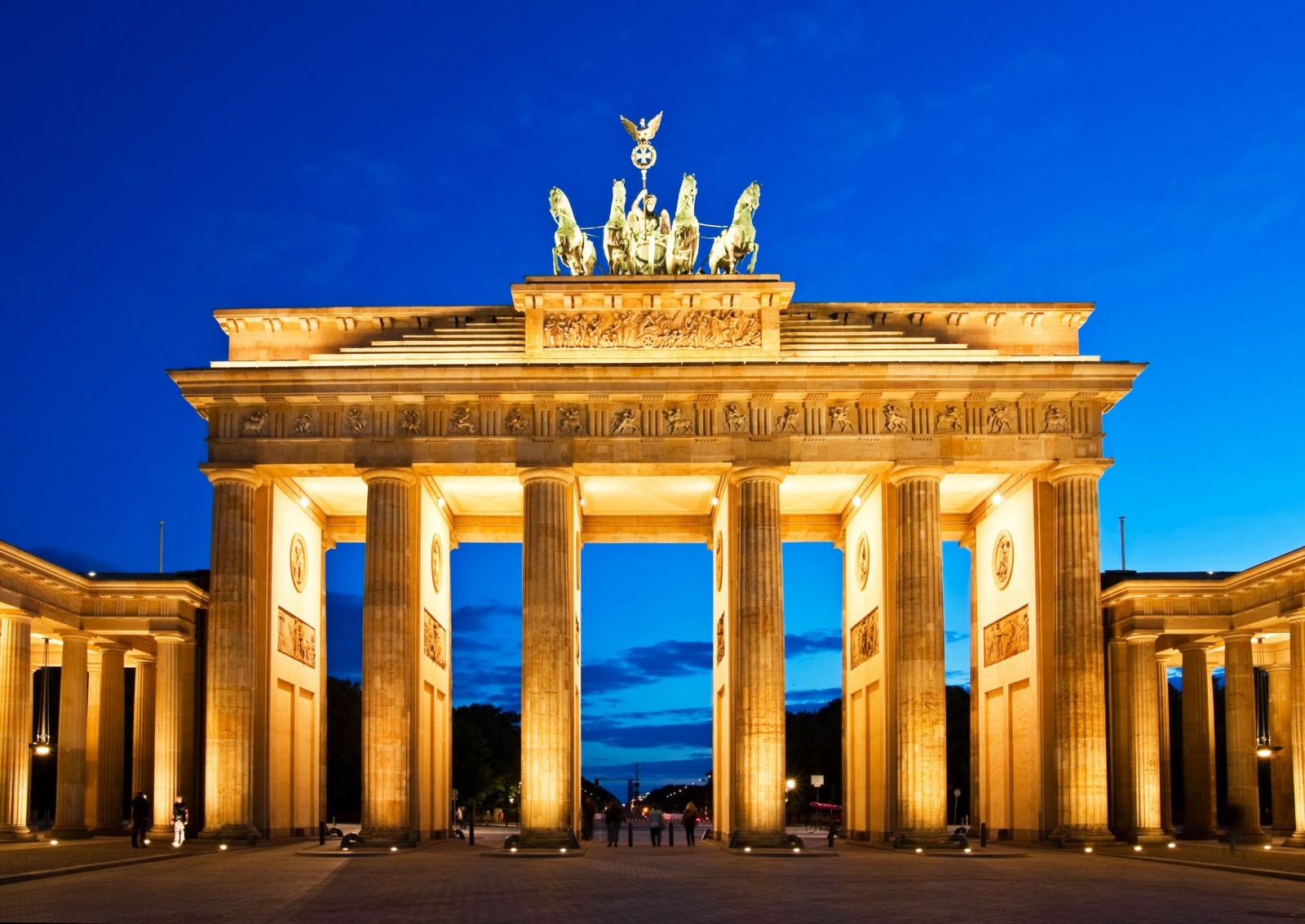 Brandenburg Gate Tourism Wallpaper Travel HD