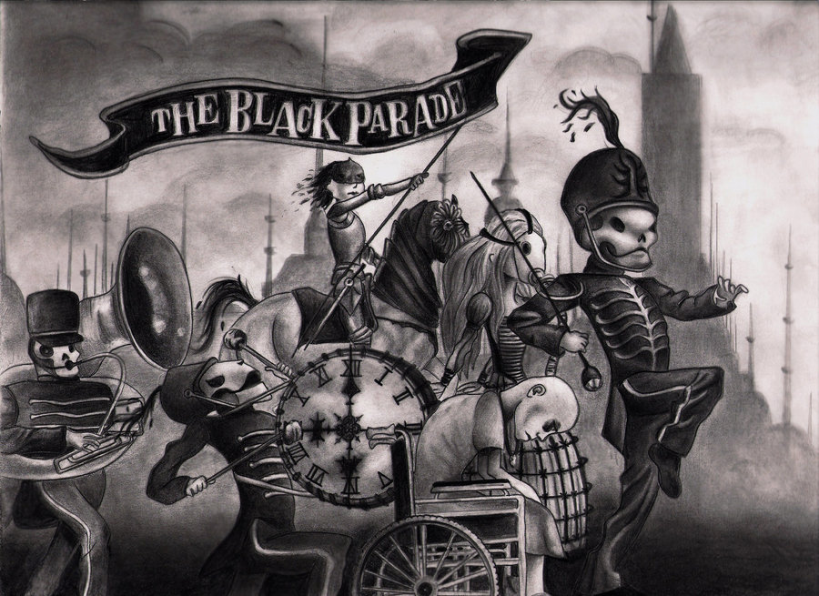 49 The Black Parade Wallpaper On Wallpapersafari