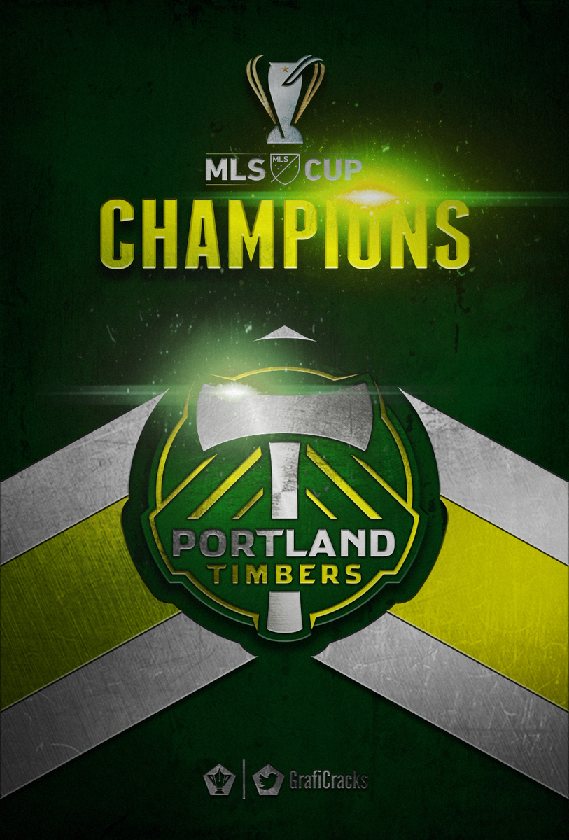 GRAFICRACK on Portland Timbers MLS CUP 2015 Champion