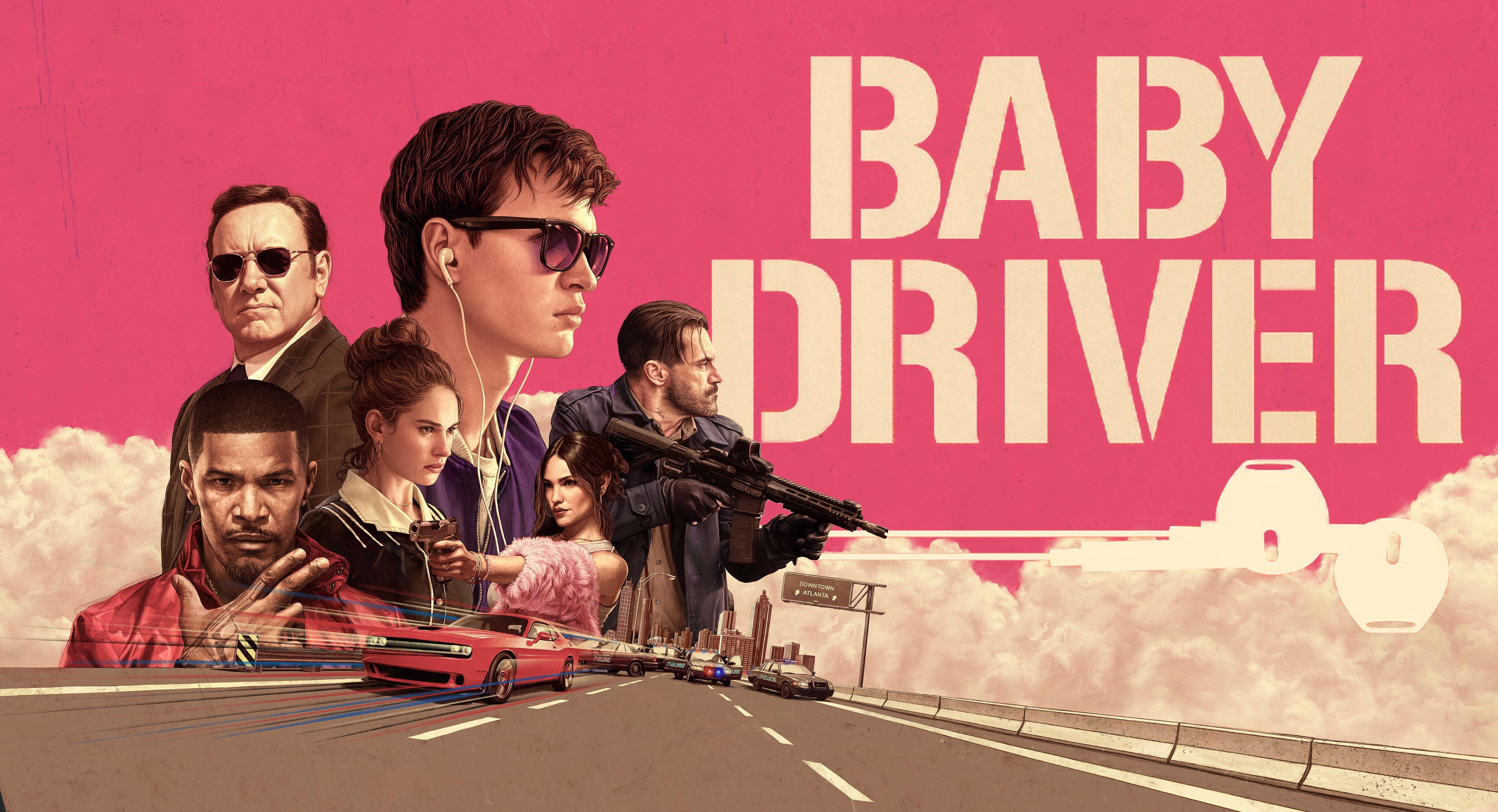 Photoshopped a nice Baby Driver wallpaper works best for iPads
