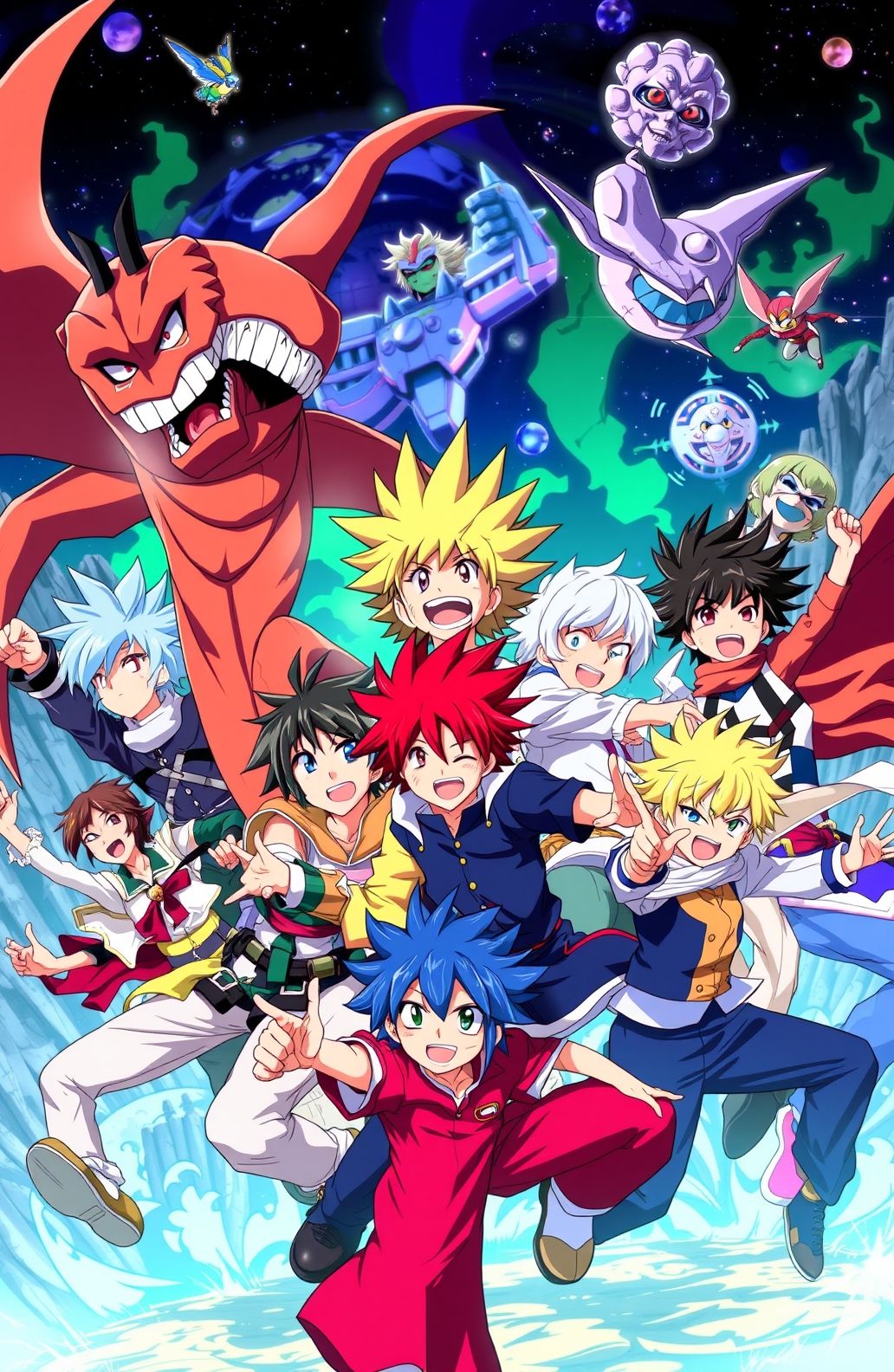 All Anime Characters HD Wallpaper