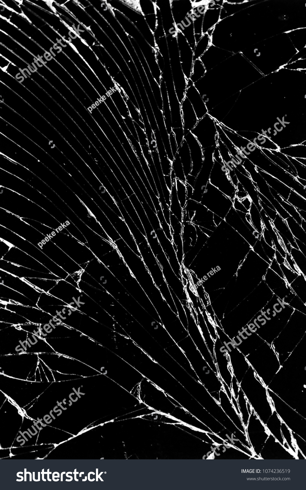 Cell Phone Broken Glass Cracked Screen Stock Photo Edit Now