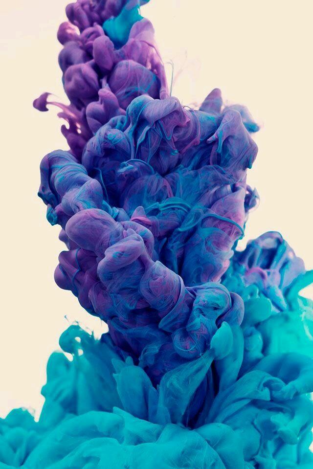 Colored Smoke Mobile Phone Wallpaper For