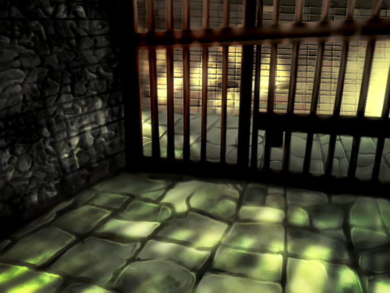 Jail Cell Background Prison