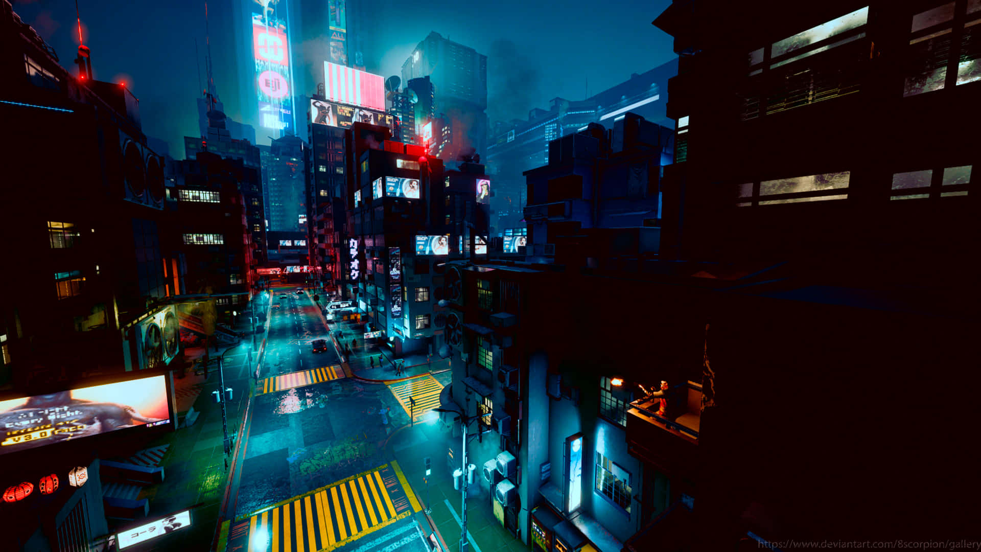 Cyberpunk Night City Wallpaper