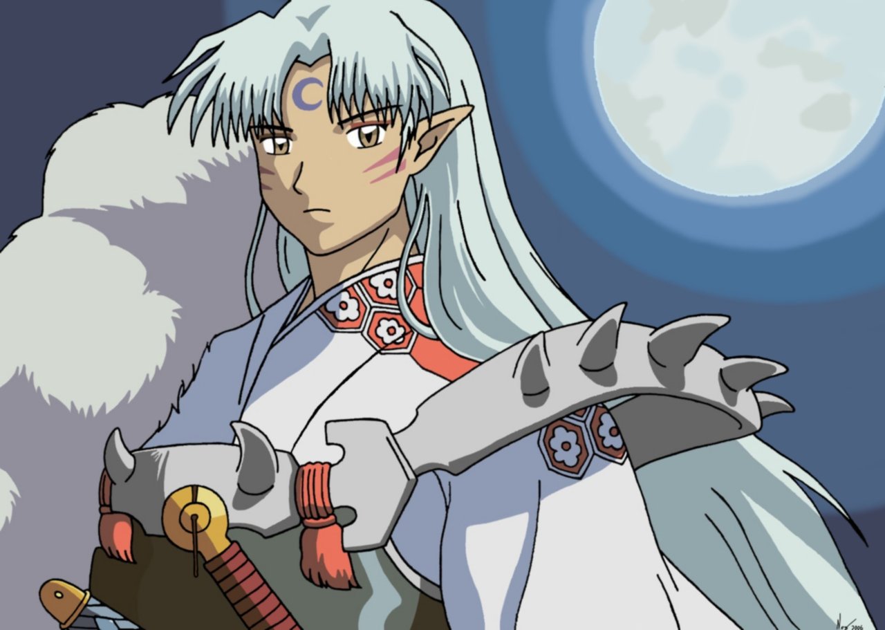 Lord Sesshomaru by Egyptian Dragoness on
