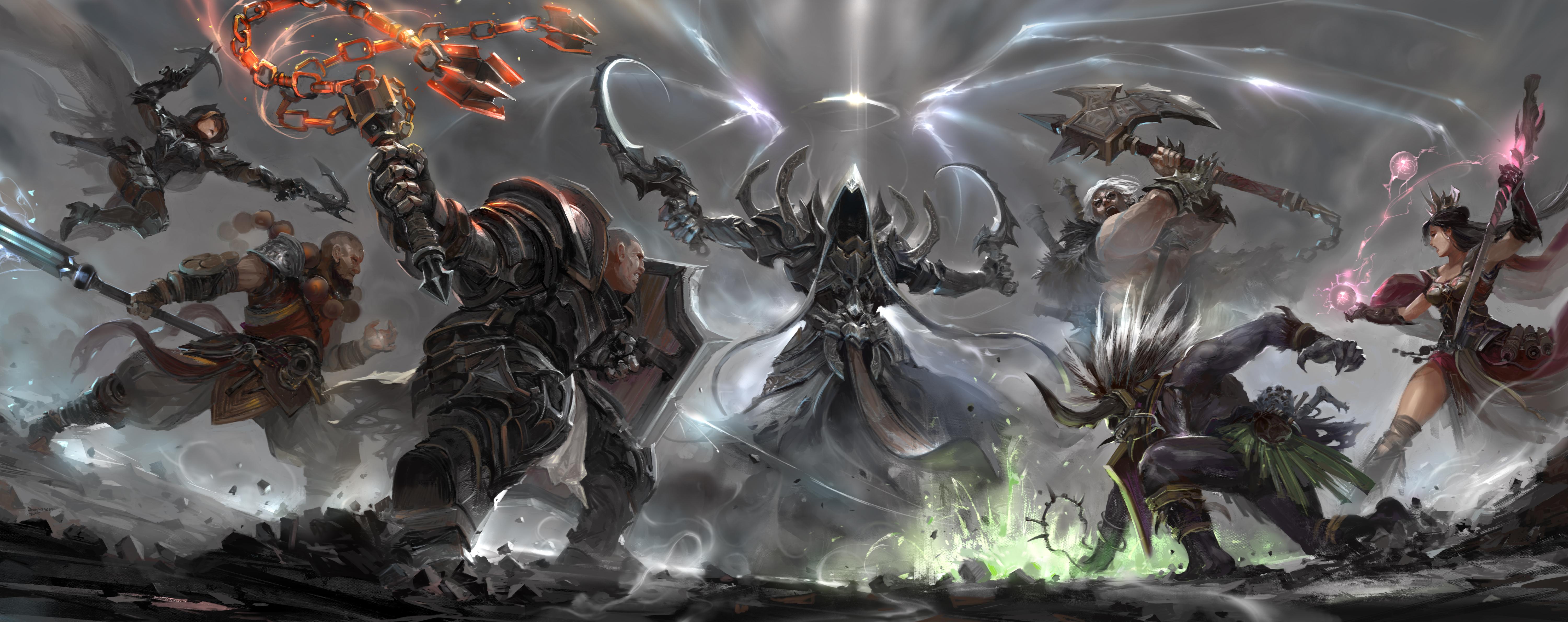Video Game Diablo Iii Reaper Of Souls 4k Ultra HD Wallpaper By Ro733