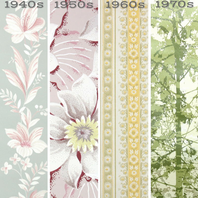 Vintage Wallpaper From The 40s 50s 60s And 70s