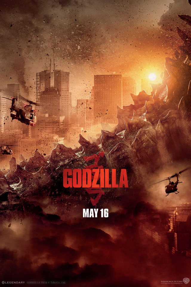 Godzilla 2014 Wallpaper iPhone 5