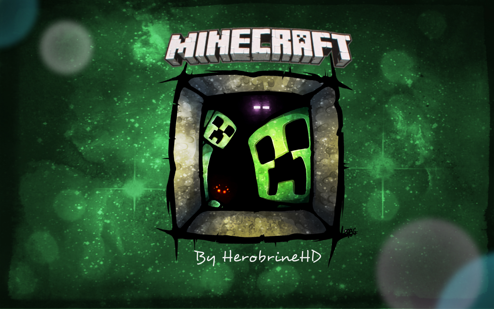 Minecraft Mobs Wallpaper HD By HerobrineHD