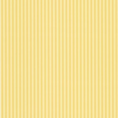 Waverly Single Stripe Wallpaper Lemon Inch Wide