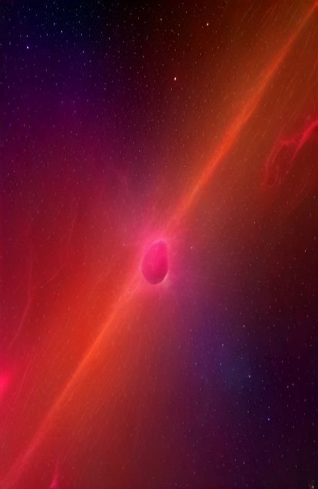 Red Space Wallpaper