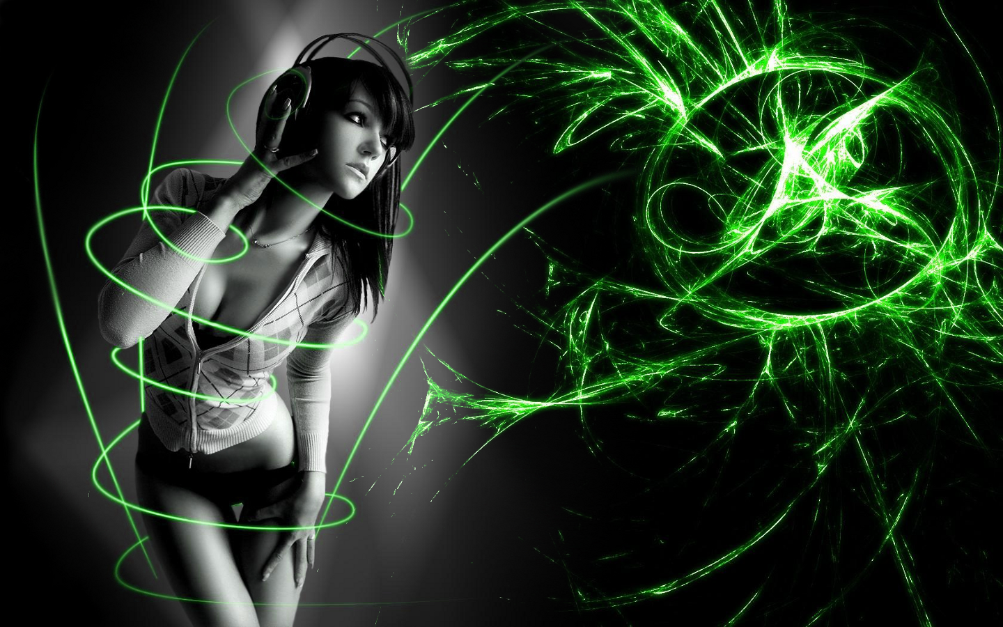 Awesome Wallpaper Abstract 3D Girl Epic Plugins