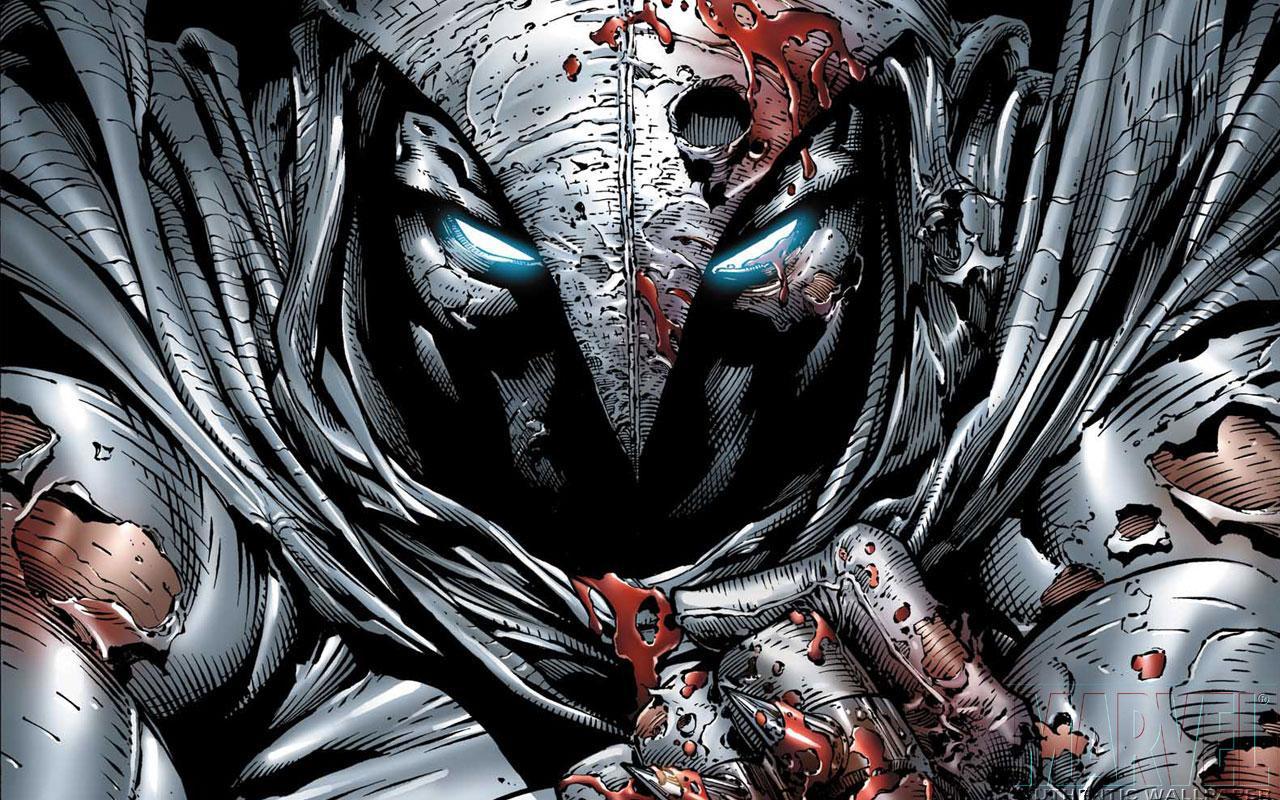 Marvel Ics Moon Knight Moonk Hd Wallpaper Space Plas