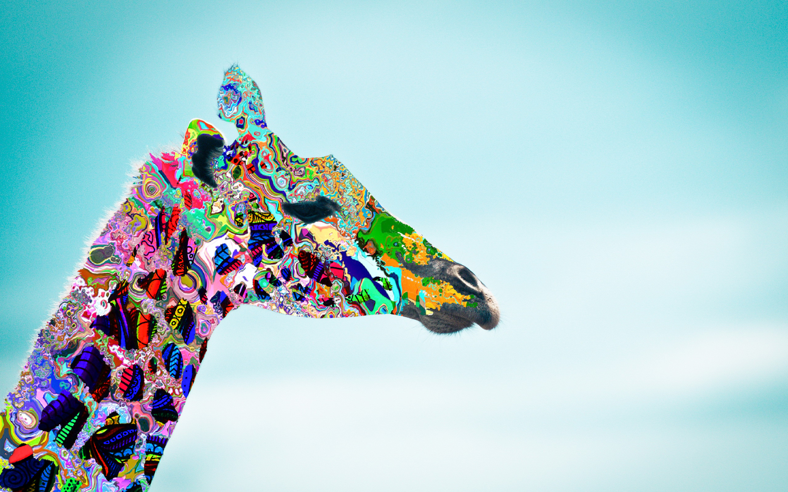 Cute Giraffe Wallpaper