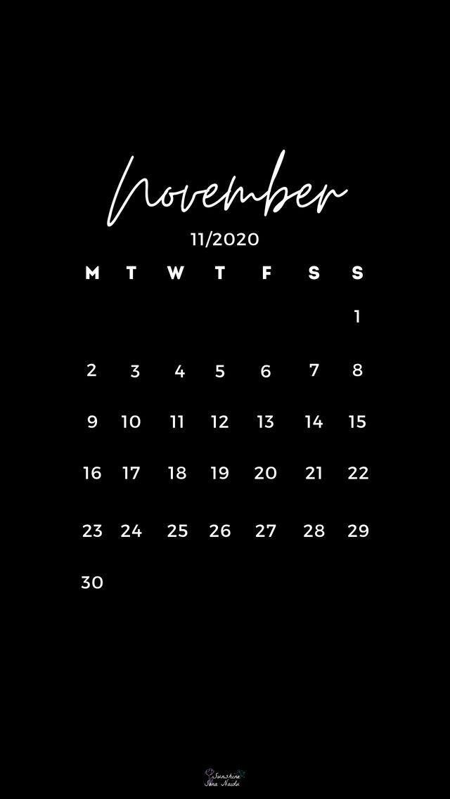 Resources November Wallpaper Calendar Cute Fall
