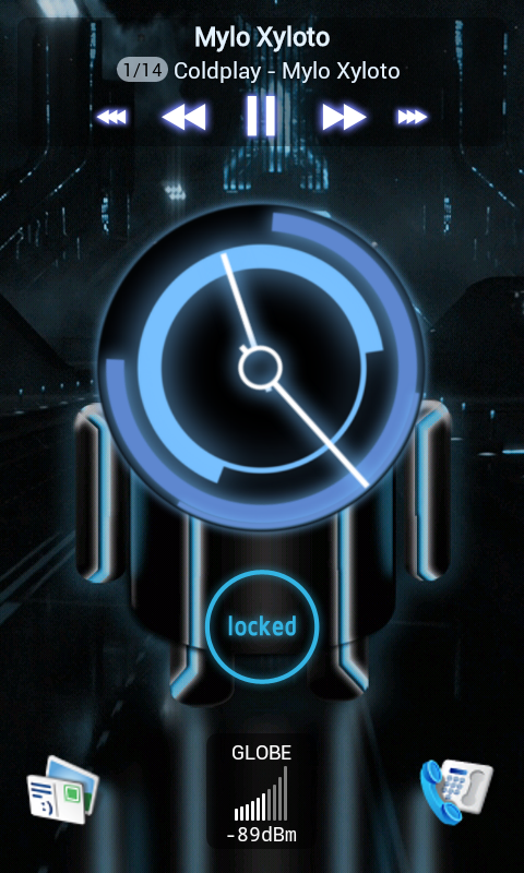 Tron Vs Star Wars Android Homescreen By Marl Mycolorscreen