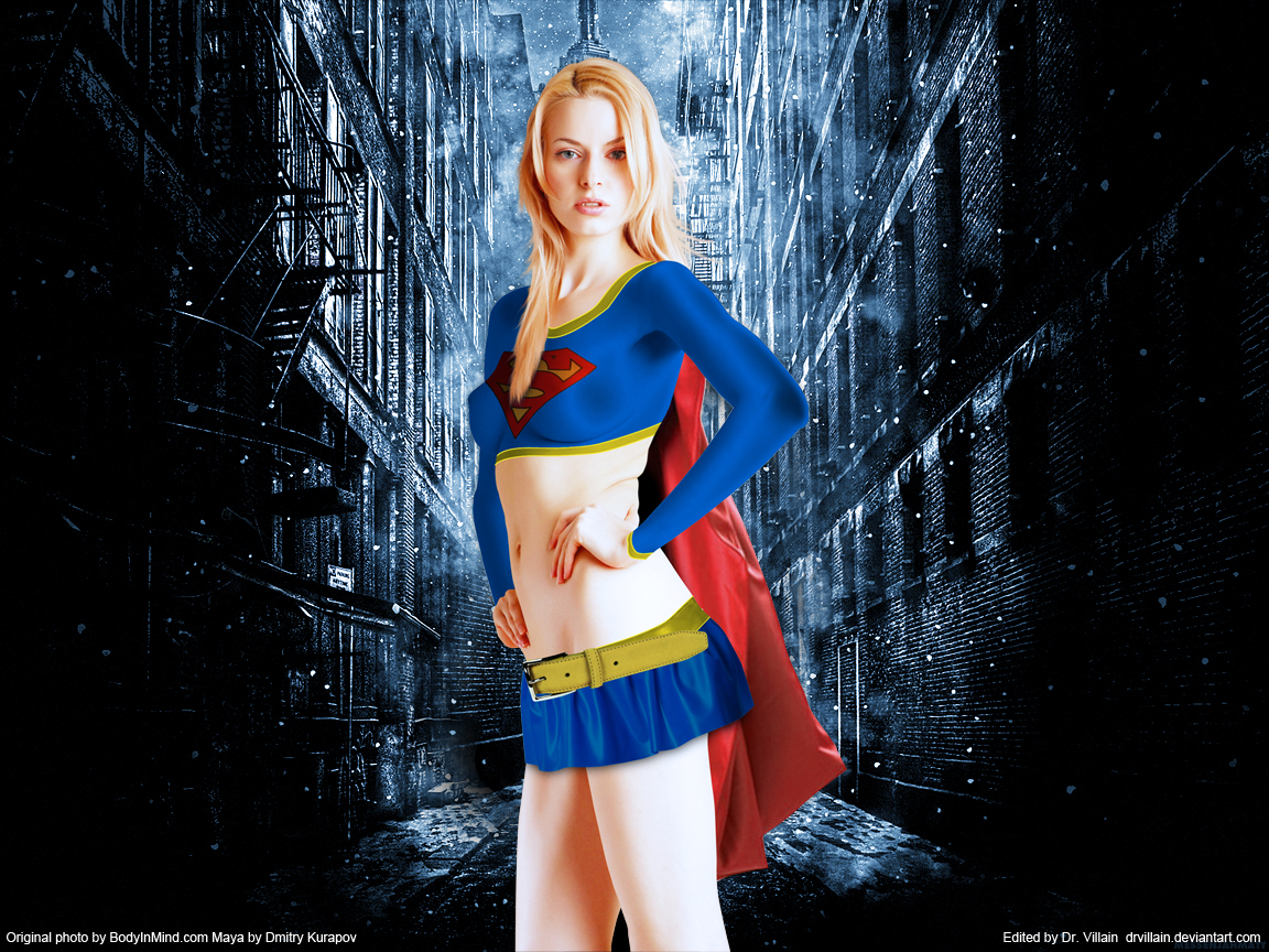 Supergirl Wallpaper By Drvillain
