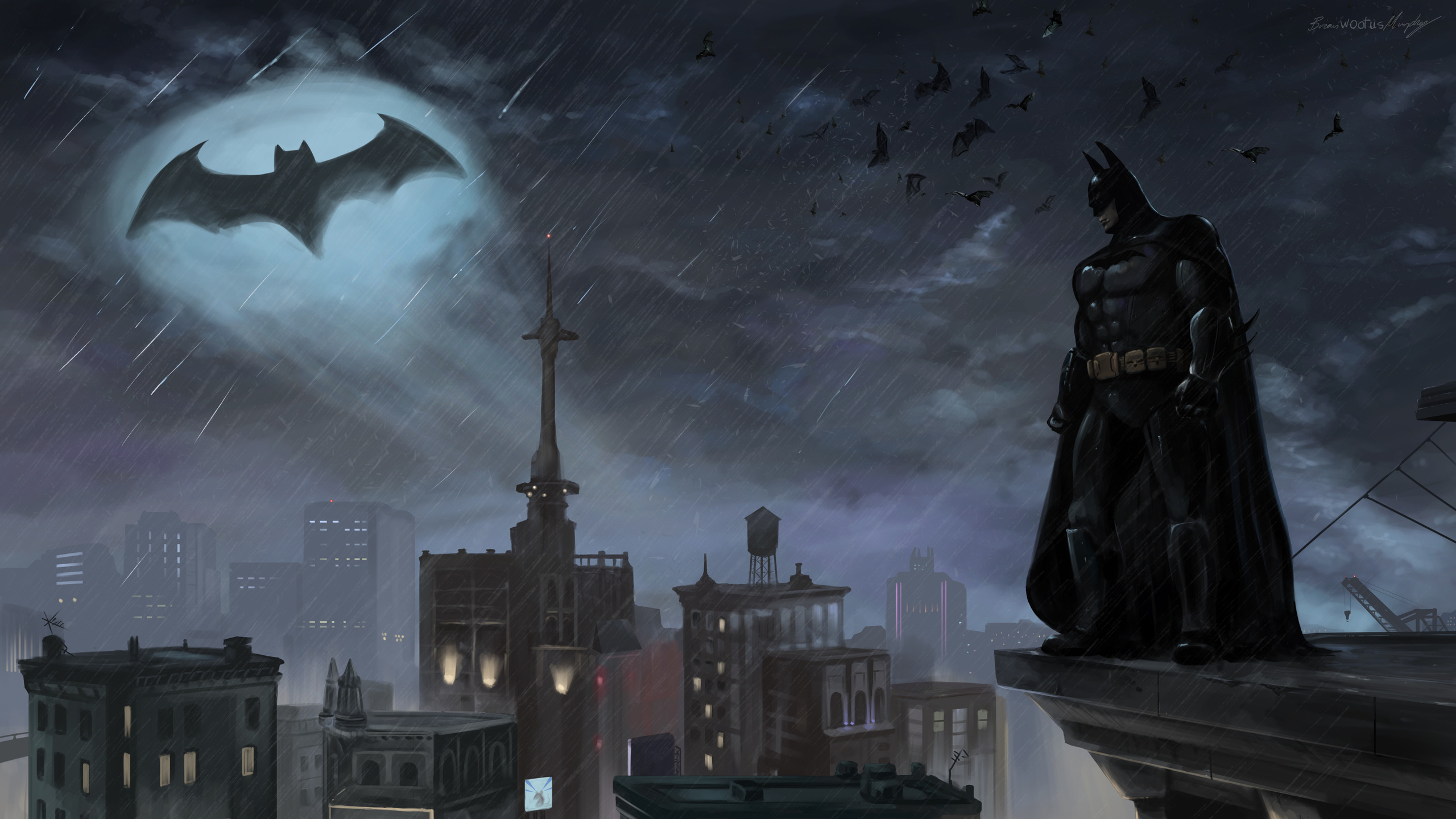 Batman Gotham Knight Hero 4k 1440p Resolution HD Wallpaper