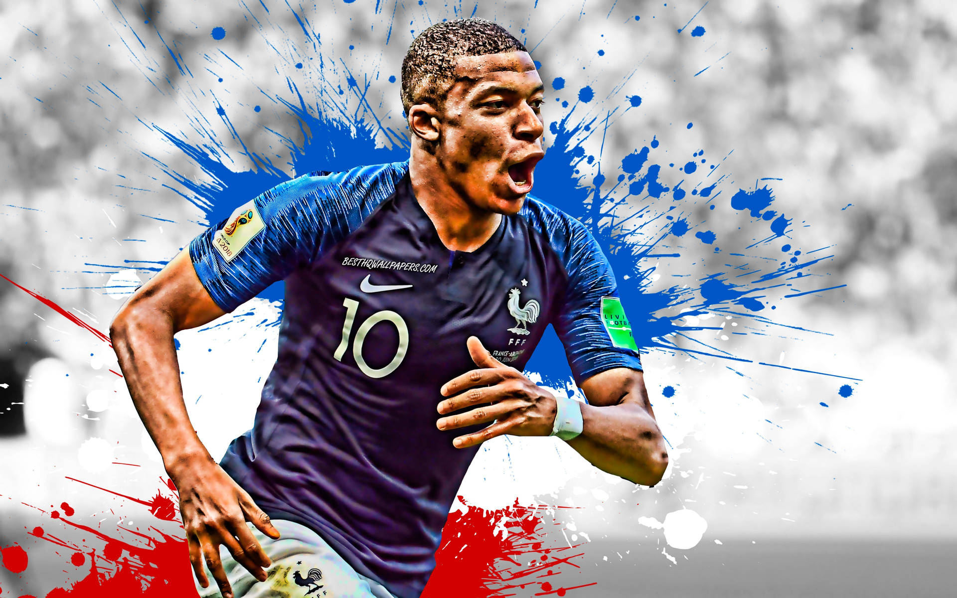 Kylian Mbappe 4k Wallpaper