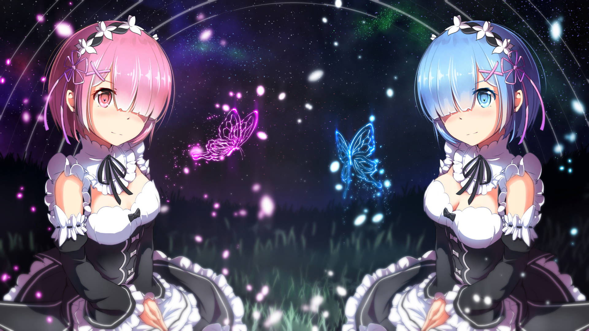 Cute Anime Characters From Re Wallpaper
