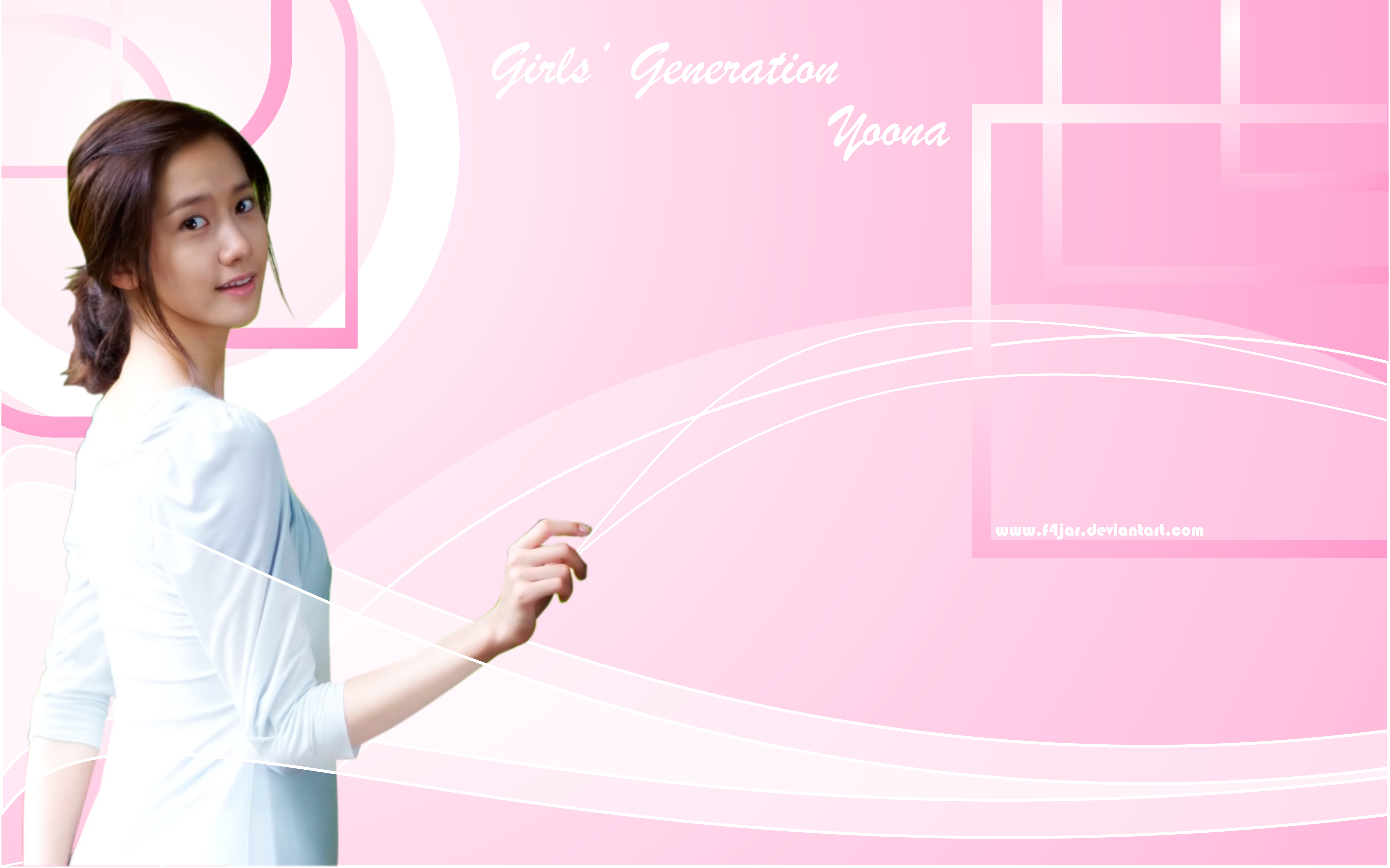 Yoona Pink Wallpaper By F4jar Fan Art Other
