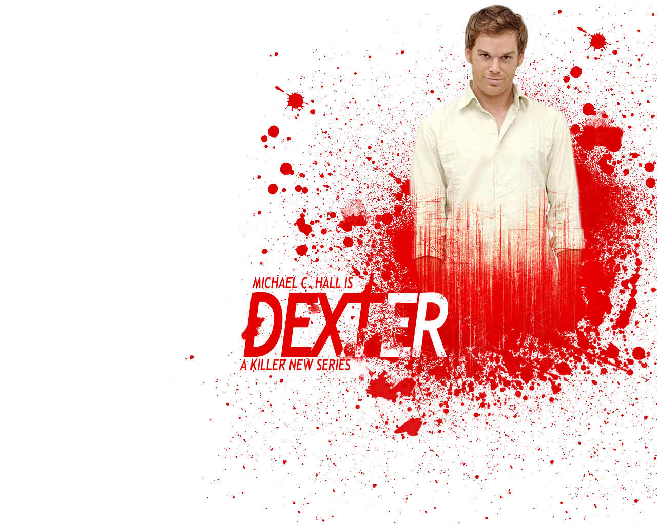 Dexter Blood Splatter Wallpaper HD By Adam0000