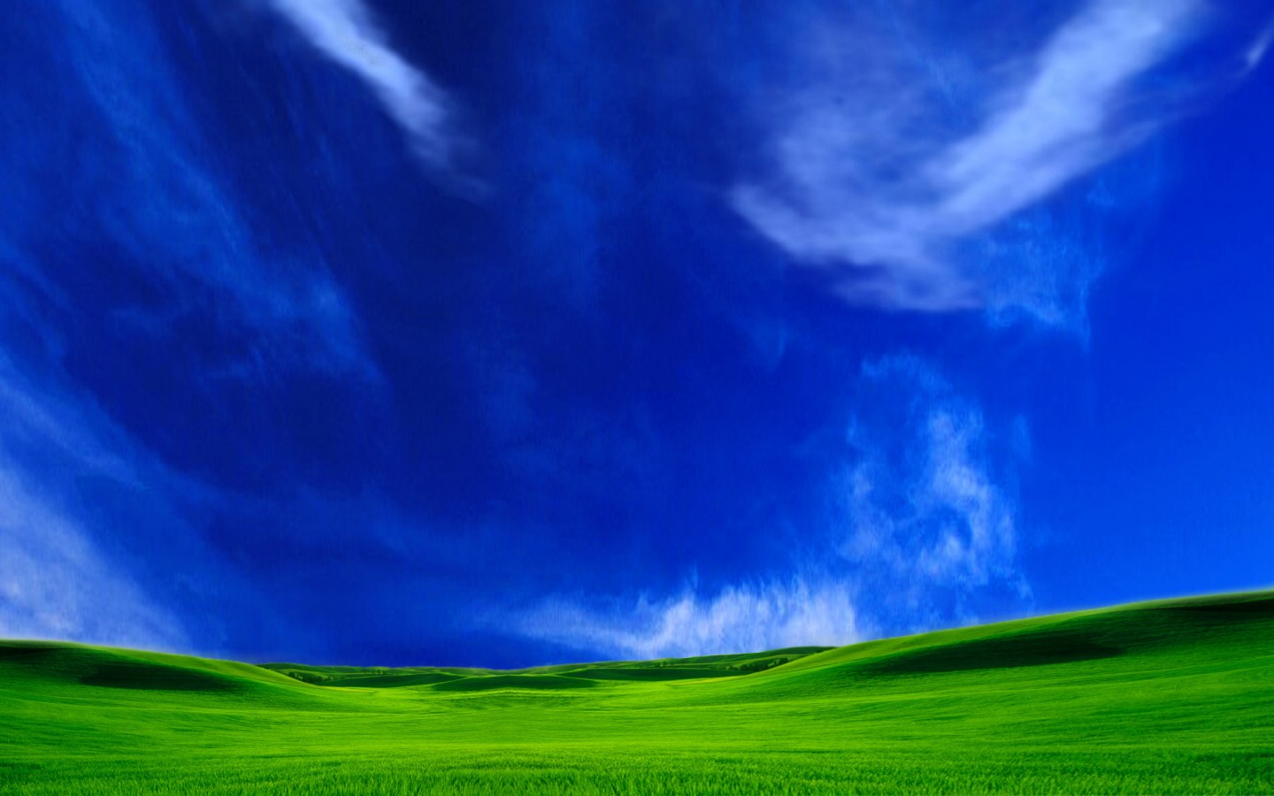 Open Field Manipulated Photos Landscapes Wallpaper