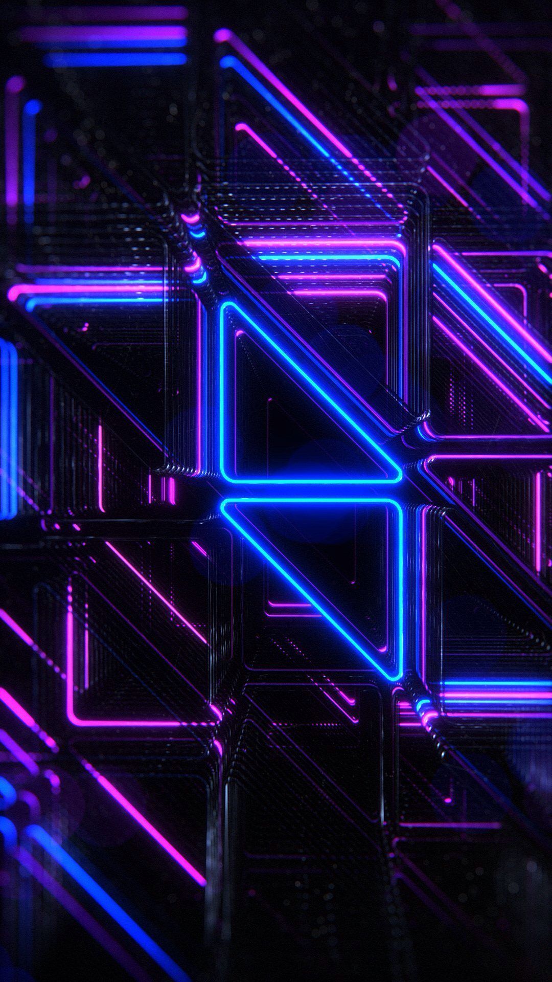 Wallpaper Keren Neon Trendy Abstract