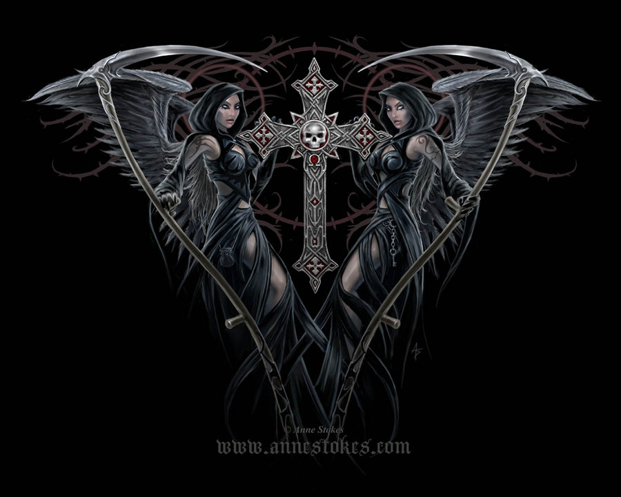 Angels of Death Anne Stokes Photo