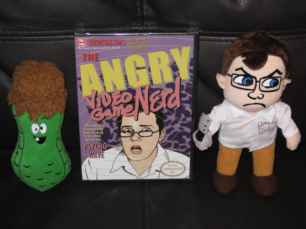 The Angry Video Game Nerd Vol With Hit Pickle And Avgn Doll A