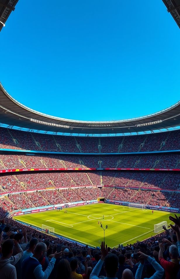 HD Soccer Stadium Wallpaper