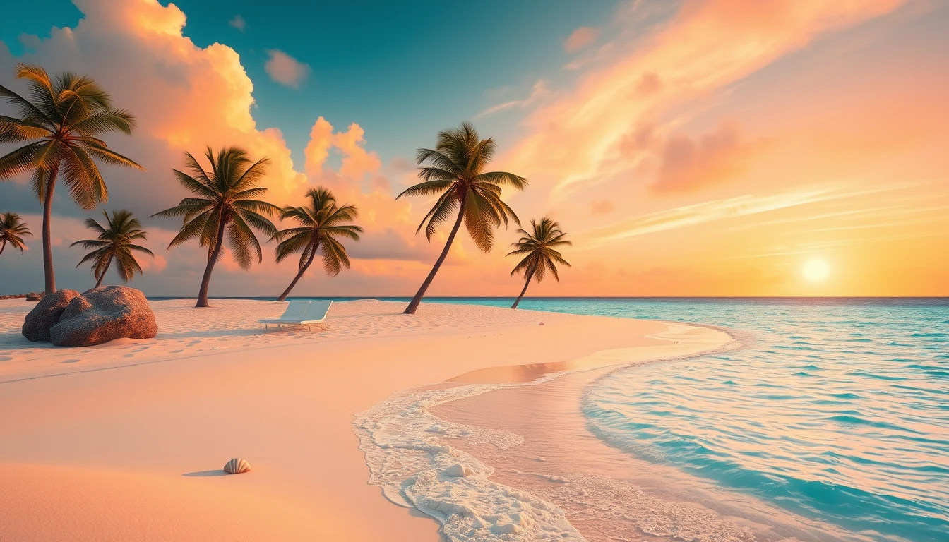 High Resolution Beach Wallpaper