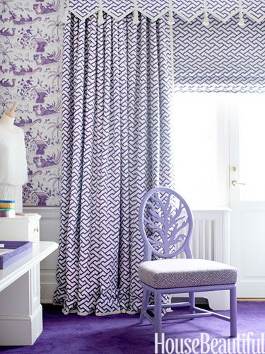 Purple Toile Wallpaper Lavender Love