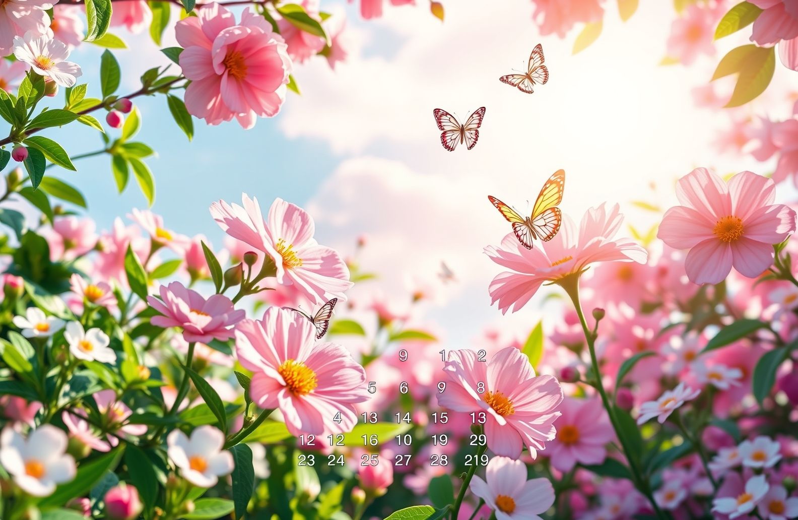 April Calendar Wallpaper