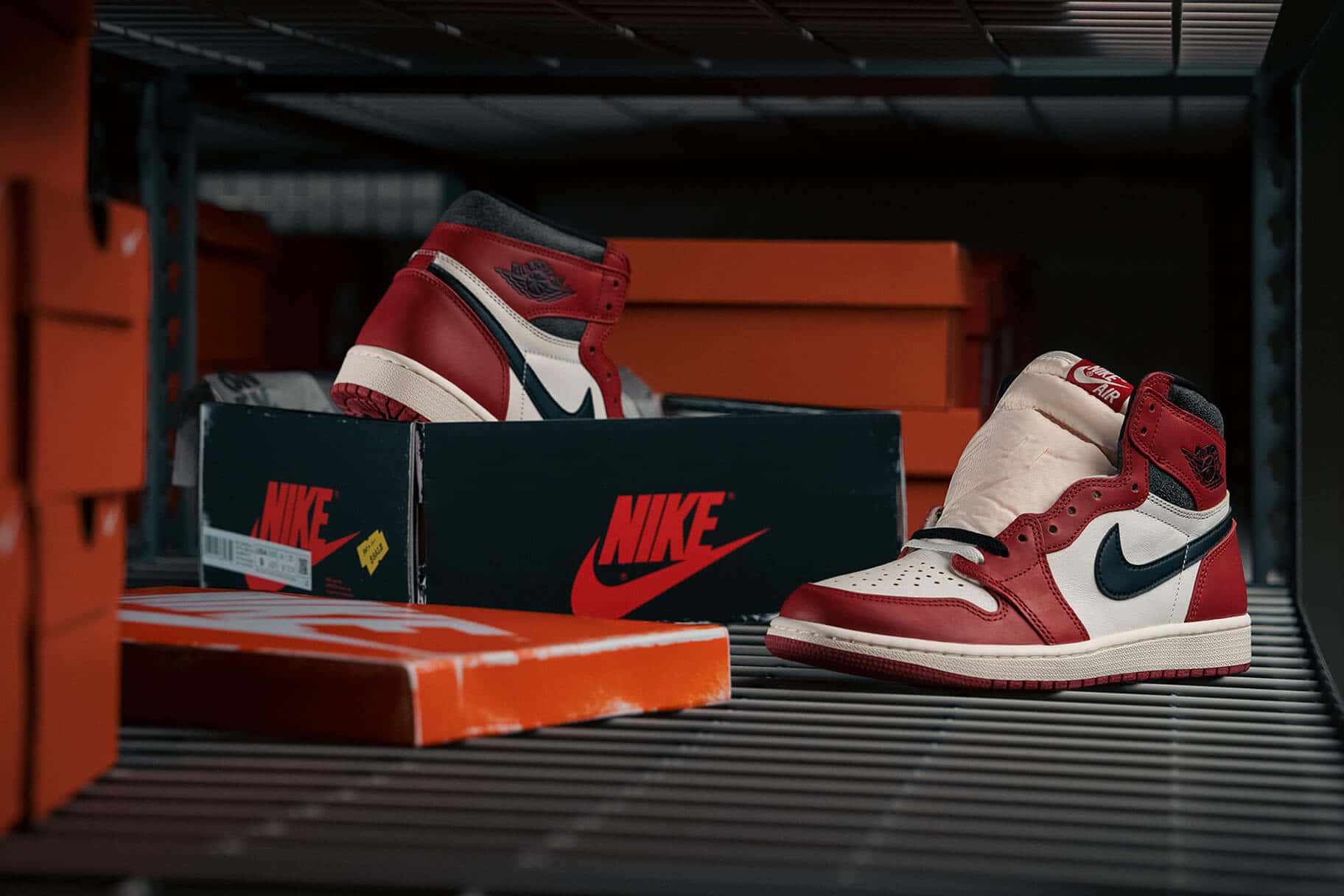 Nike Jordan Air Boxes Wallpaper