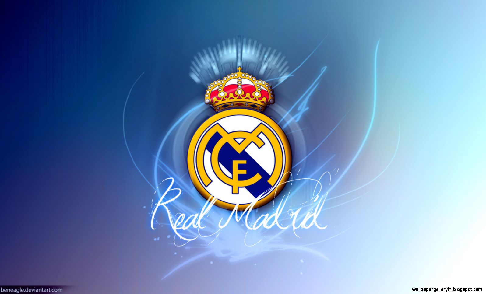 Real Madrid Blue Logo HD Wallpaper Gallery