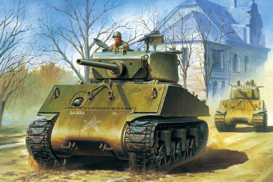 M4 Sherman Jumbo Wallpaper