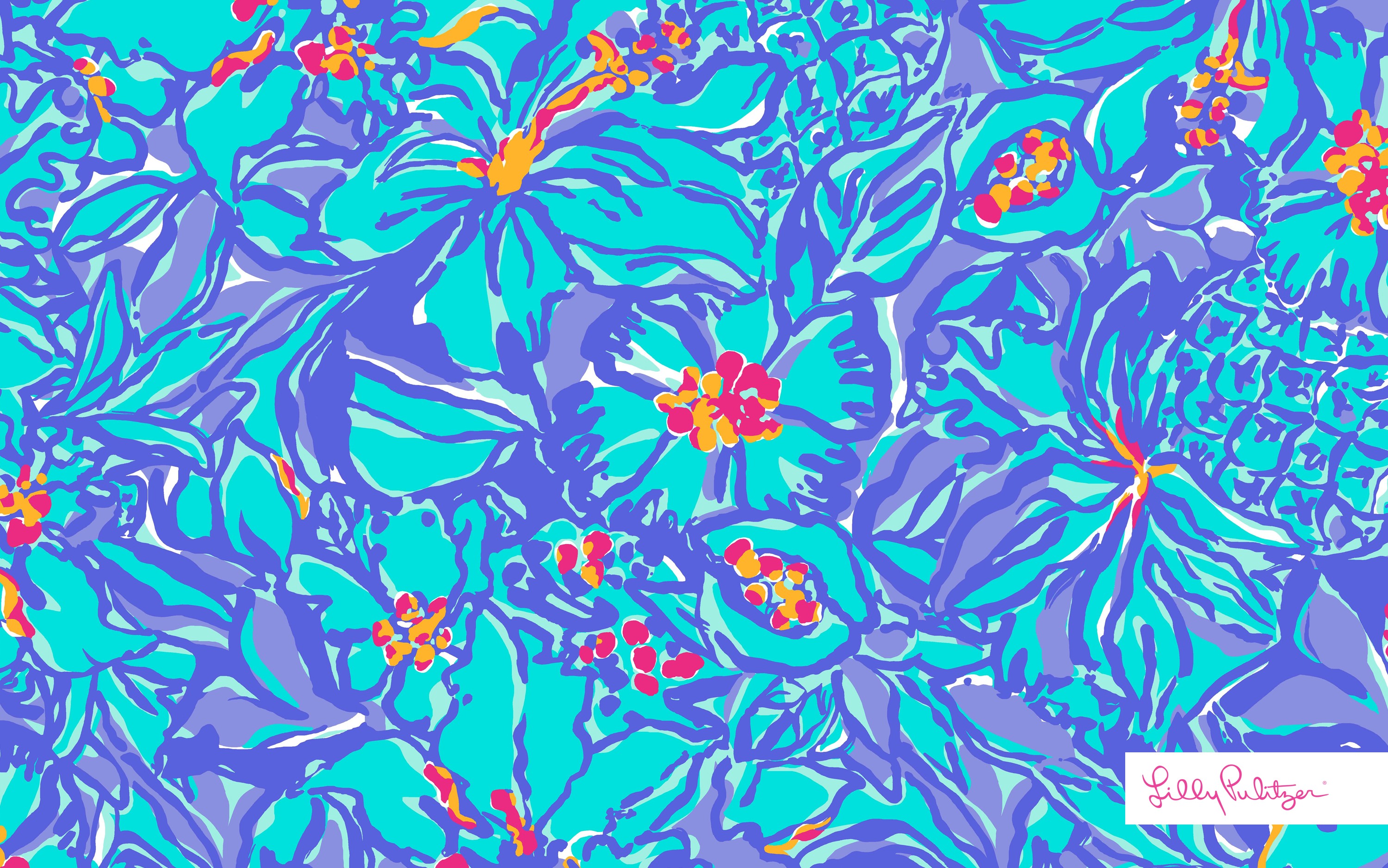 Lilly Pulitzer Wallpaper Pineapple