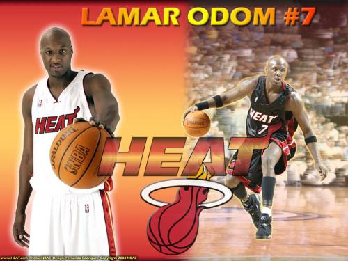 Wallpaper Basketball Nba Miami Heat Lamar Odom