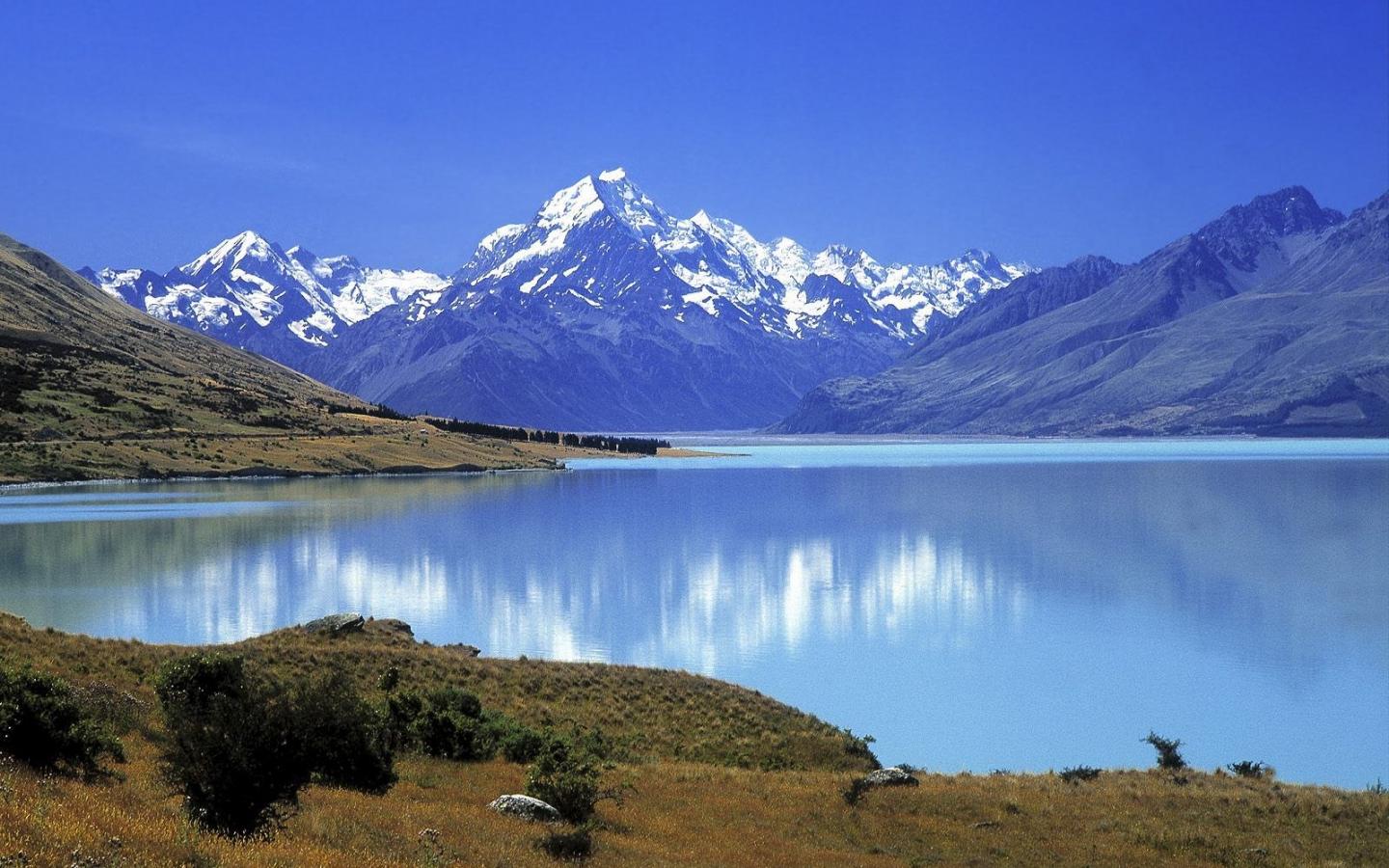 Nature Mount Cook New Zealand Picture Nr High Quality And