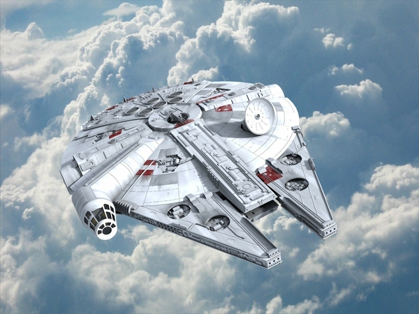 Star Wars Spaceships Millenium Falcon Science
