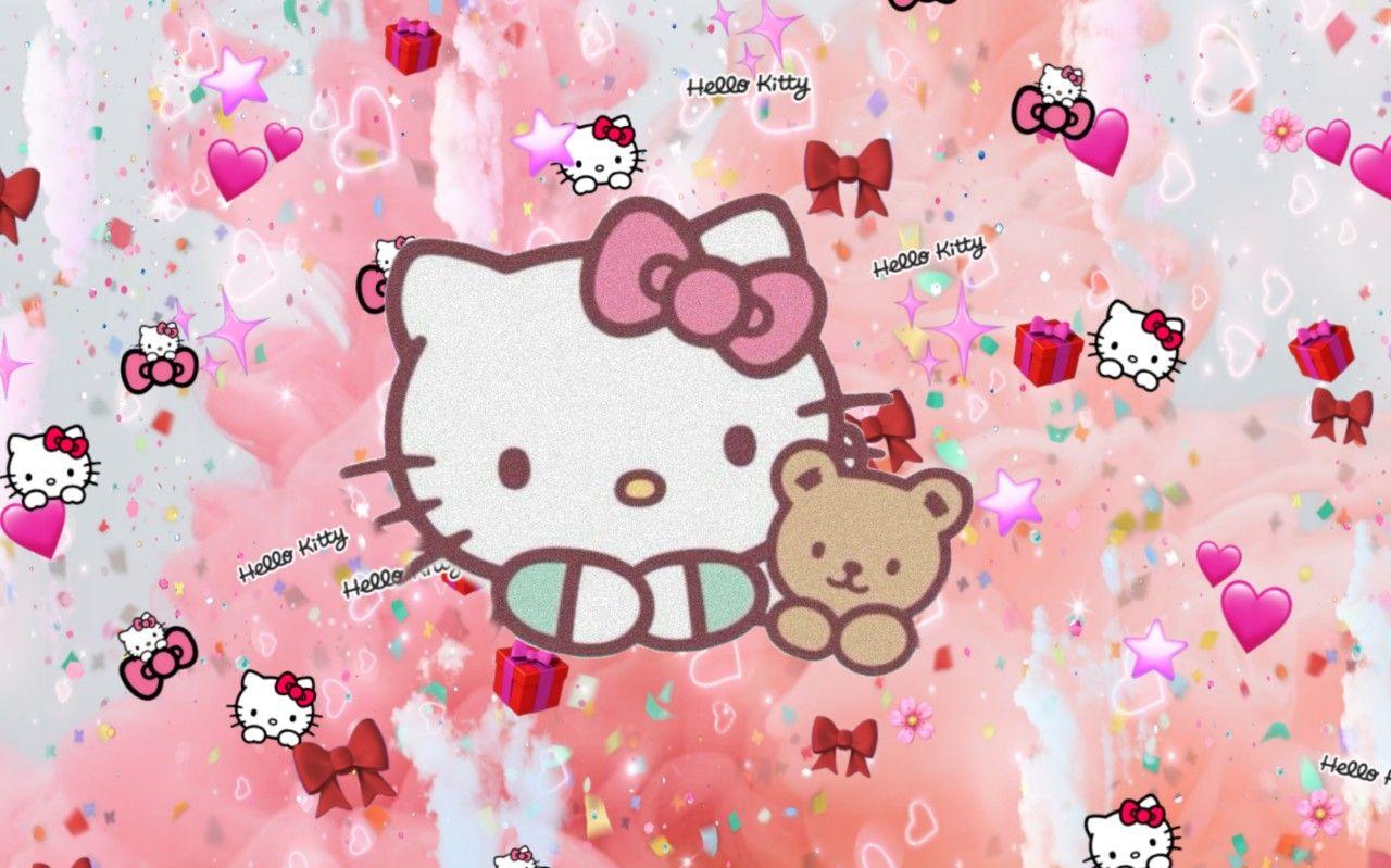 Hello Kitty Cute Desktop Wallpaper Sanrio