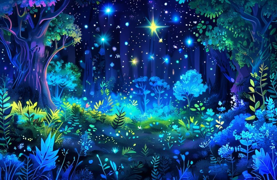 Glow In The Dark Wallpaper