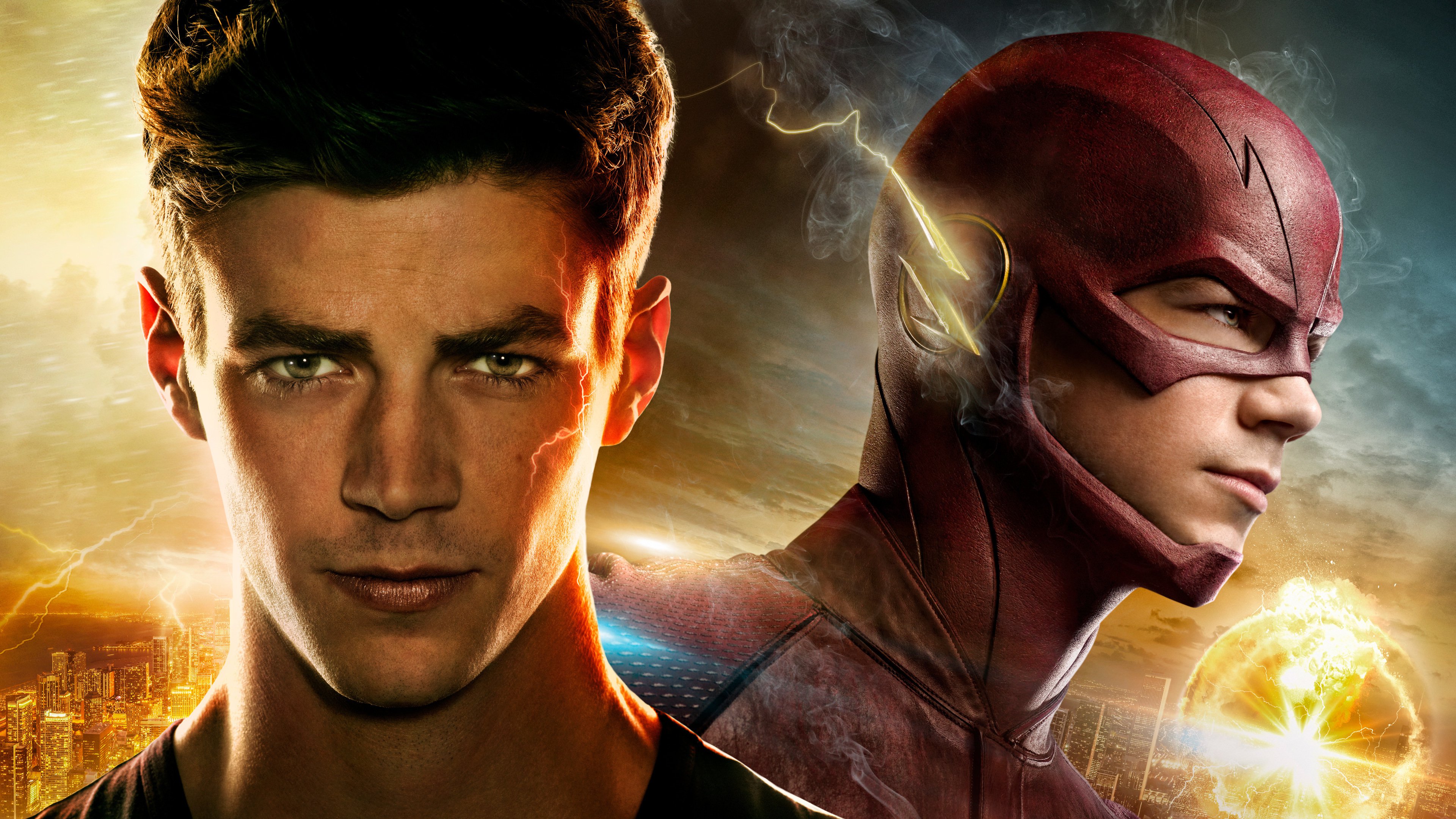 Grant Gustin Hd Wallpaper