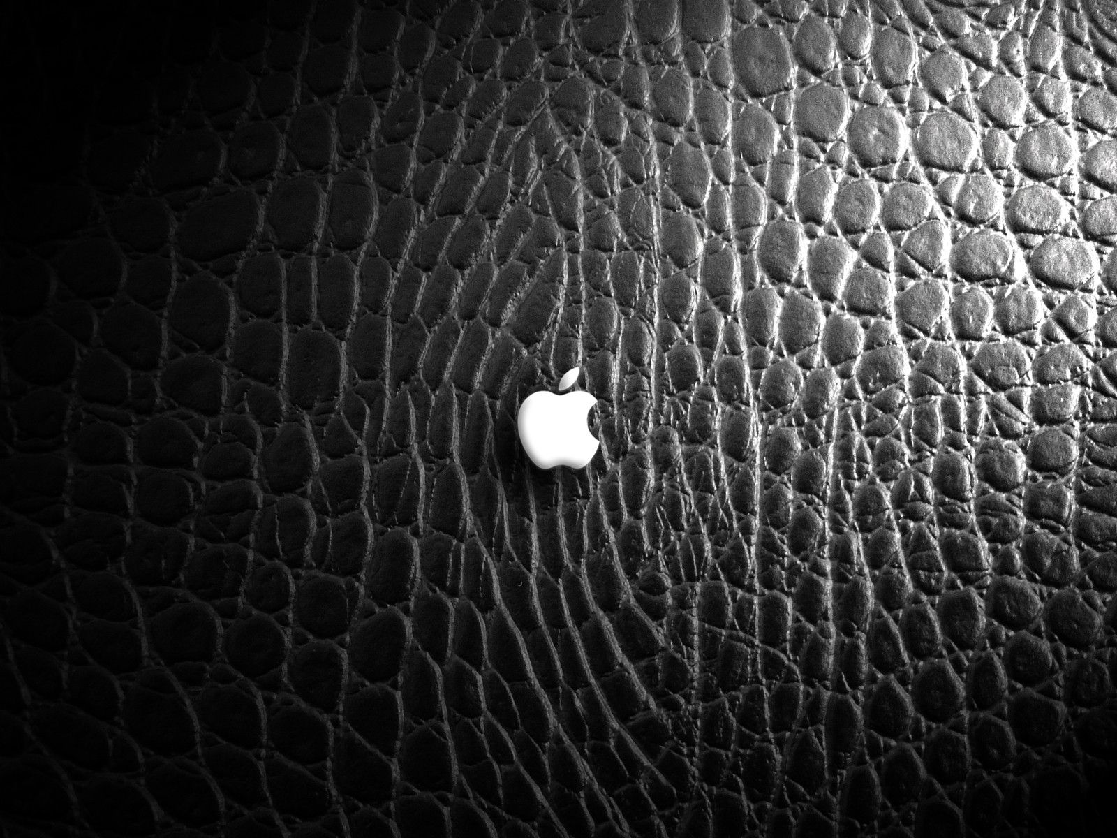 HD Leather Apple Background