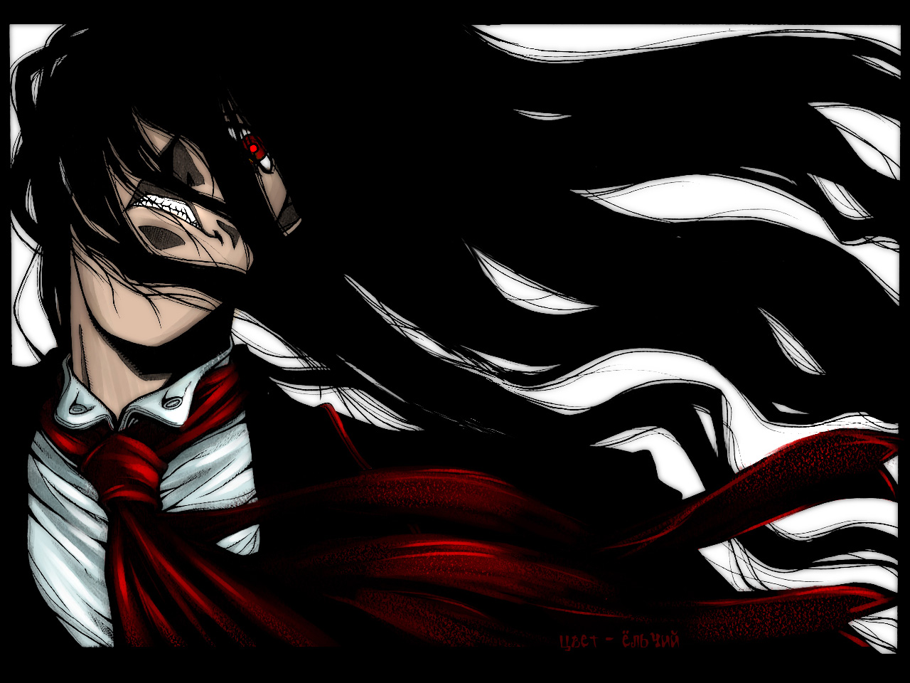 Vampire Hellsing Alucard HD Wallpaper Anime Manga