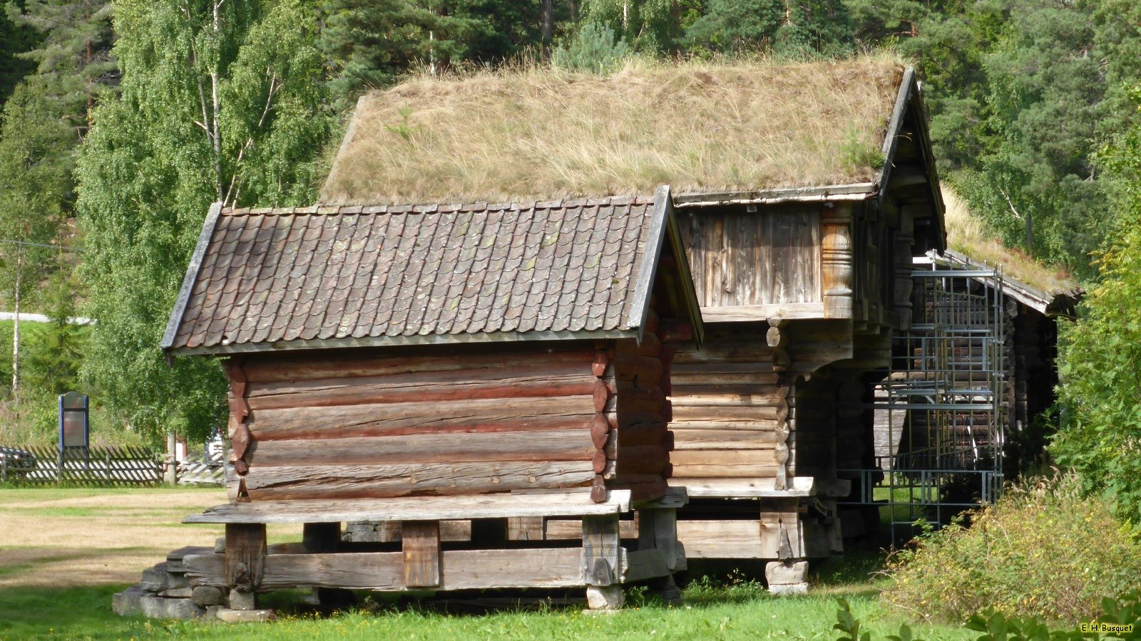 Wooden log cabins Barbaras HD Wallpapers