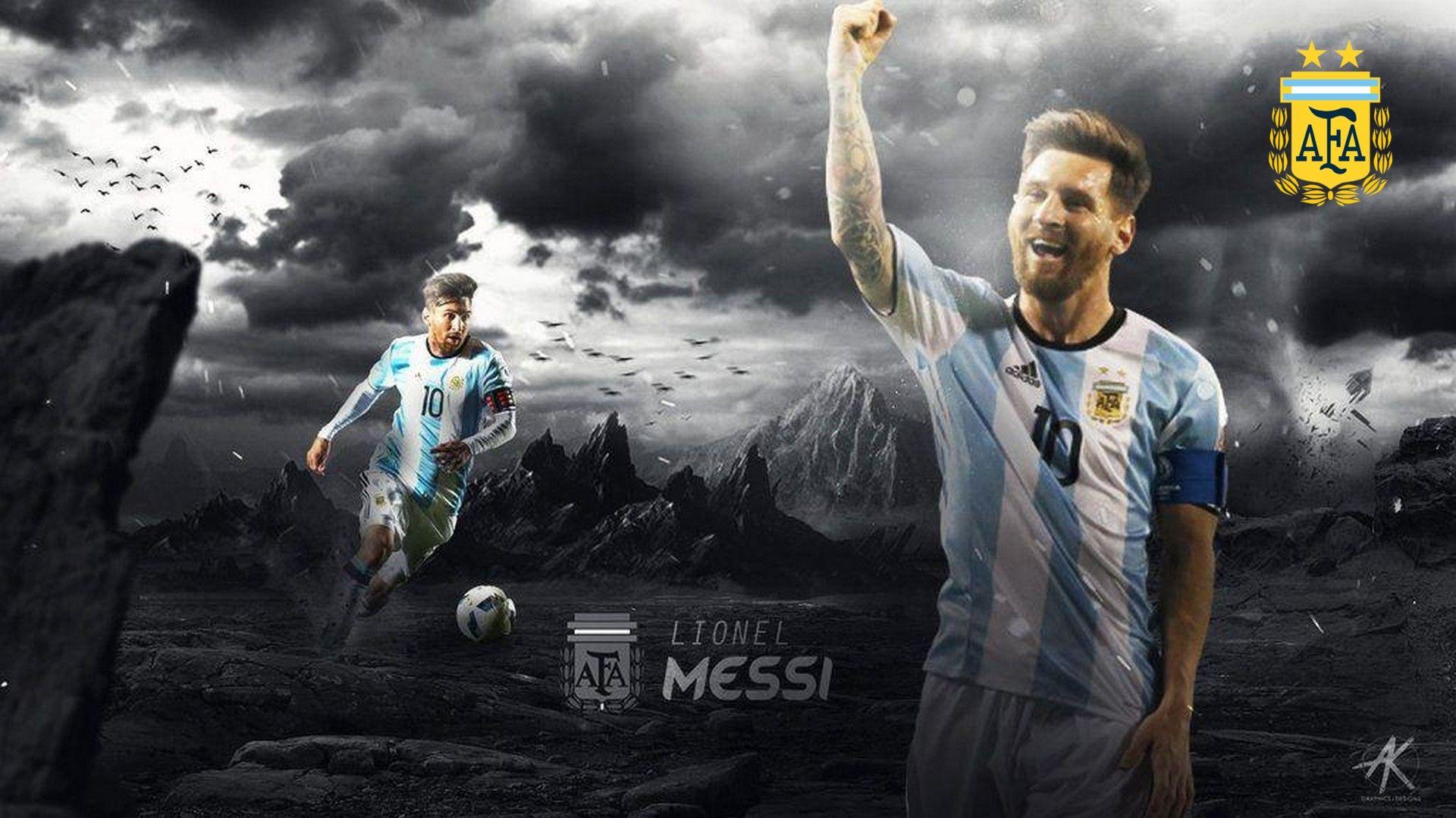 Wallpaper HD Messi Argentina Lionel