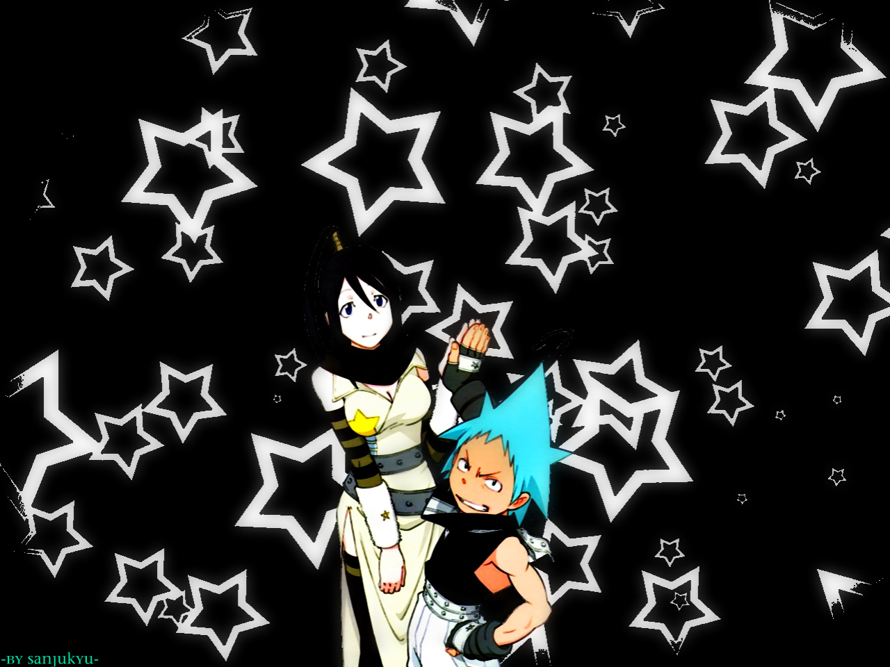 Eater Black Star And Tsubaki Wallpaper Stars